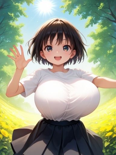 サンプル画像1:馬券が当たったので、彼女とイチャイチャする(Take a noon) [d_444973]