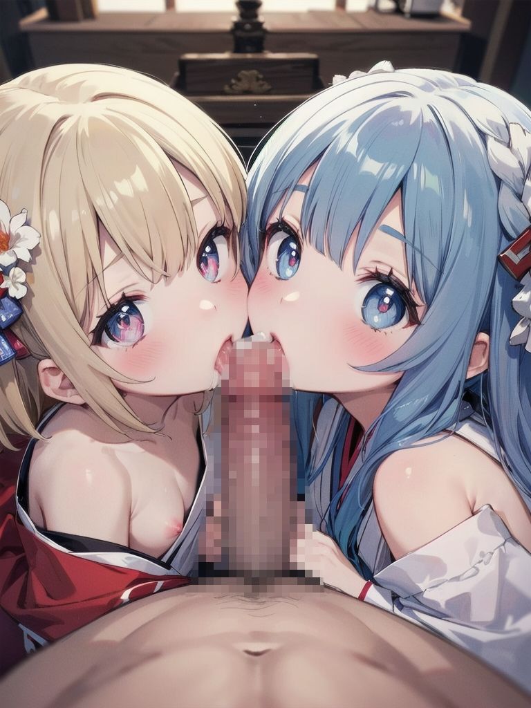 サンプル画像2:巫女の女の子とえっち2(もちもち生産所) [d_444981]