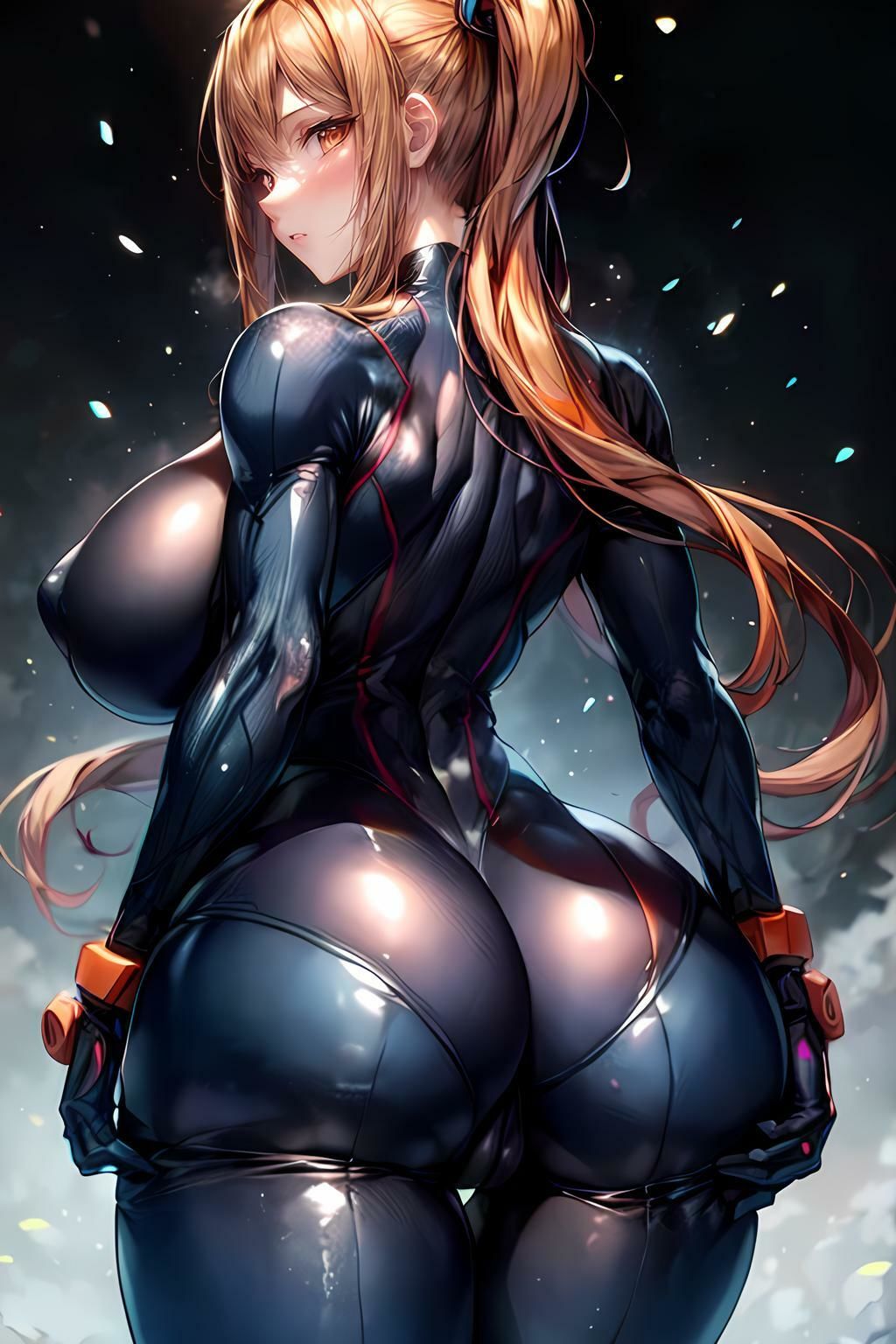 サンプル画像6:ボディスーツイラスト集(タマナシノオオカミ) [d_445008]