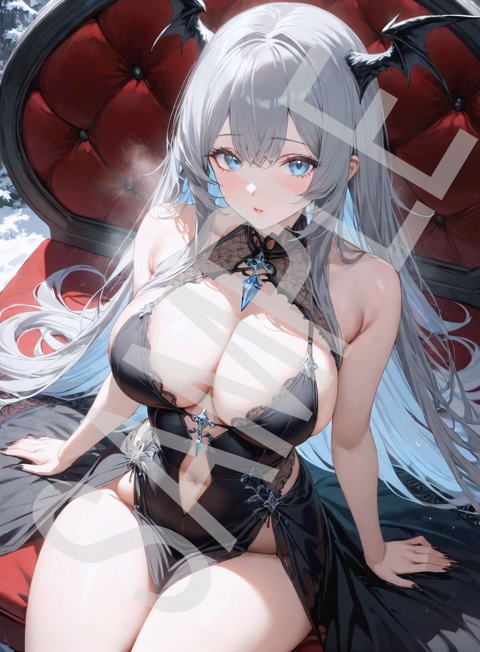 ダークファンタジー系 AI美女イラスト集 100枚の画像8