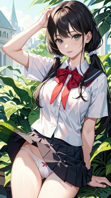 サンプル画像3:AI生成 クラスのマドンナ委員長に土下座してパンティを見せてもらった – Vol.1(美伝プロジェクト) [d_445105]