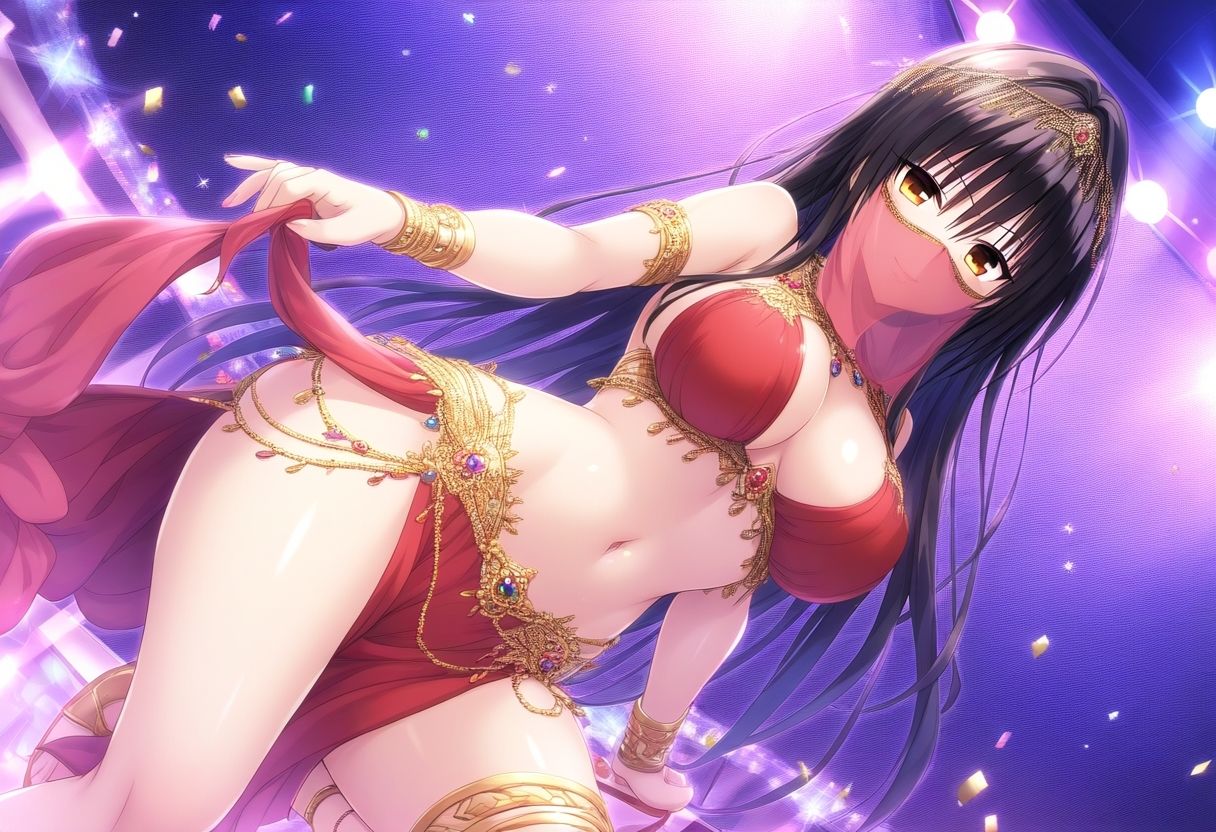 サンプル画像1:古〇川唯 踊り子衣装ナイトクラブエッチ(タカーノ) [d_445107]