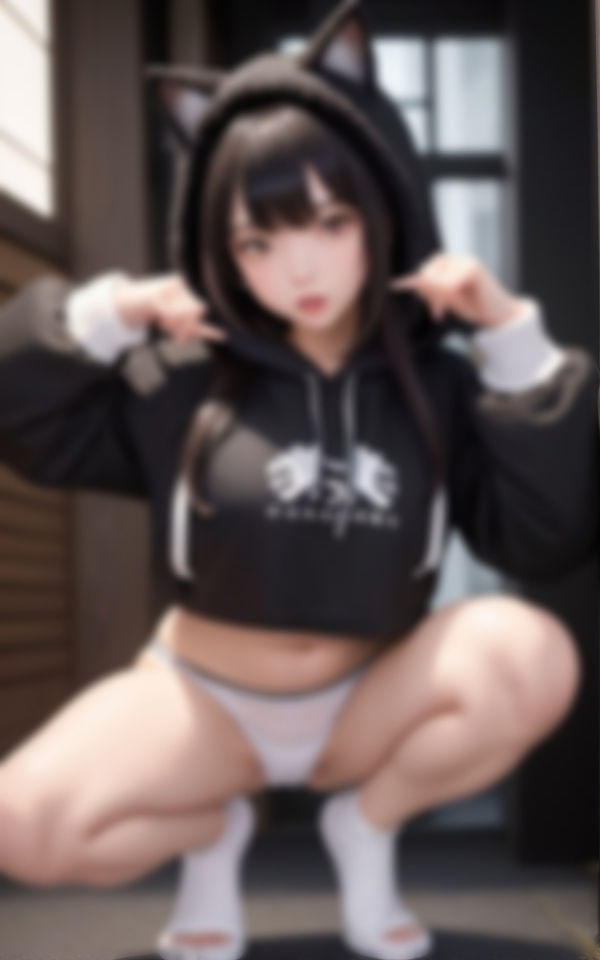 パパ活おじさんの精子大好き淫乱猫耳メンヘラ美女の画像7