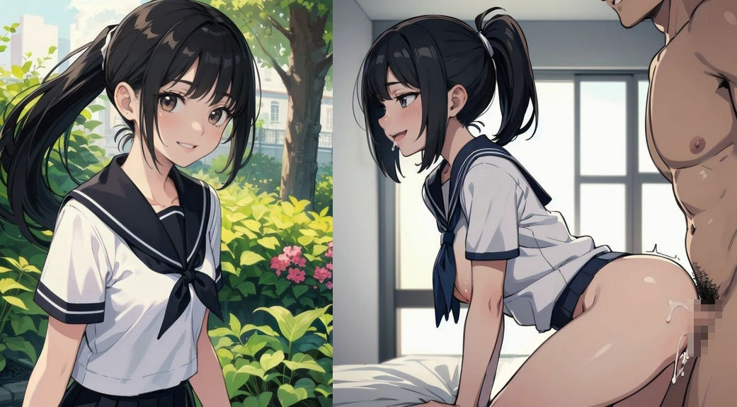 サンプル画像6:清楚系彼女の即NTR堕ち(OPP食堂) [d_445145]