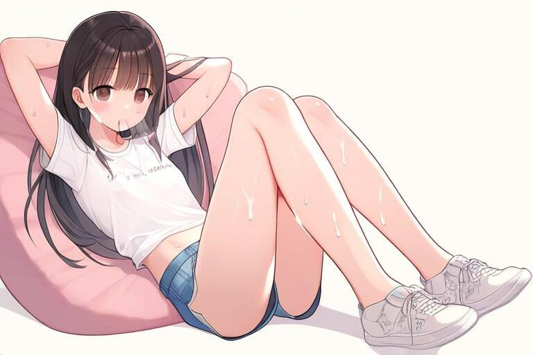 サンプル画像1:黒髪ロングクール女子に蔑まれながら無様にイキたい〜足コキでこってり搾精〜(晴耕雨読) [d_445146]