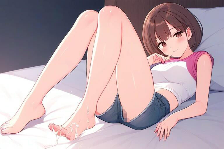 サンプル画像2:むちむち彼女に足コキしてもらう〜頼まれたら…断れないじゃない〜(晴耕雨読) [d_445178]