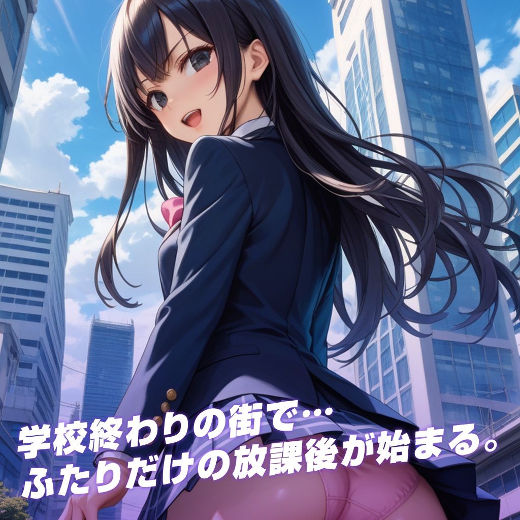 サンプル画像1:ふたりの放課後(フワガールズ) [d_445192]