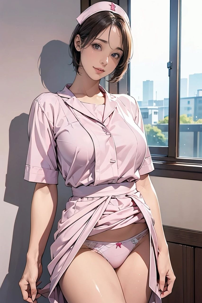 サンプル画像6:おパンツを見せてくる夜勤の看護師さん(GOLD WIN.) [d_445246]