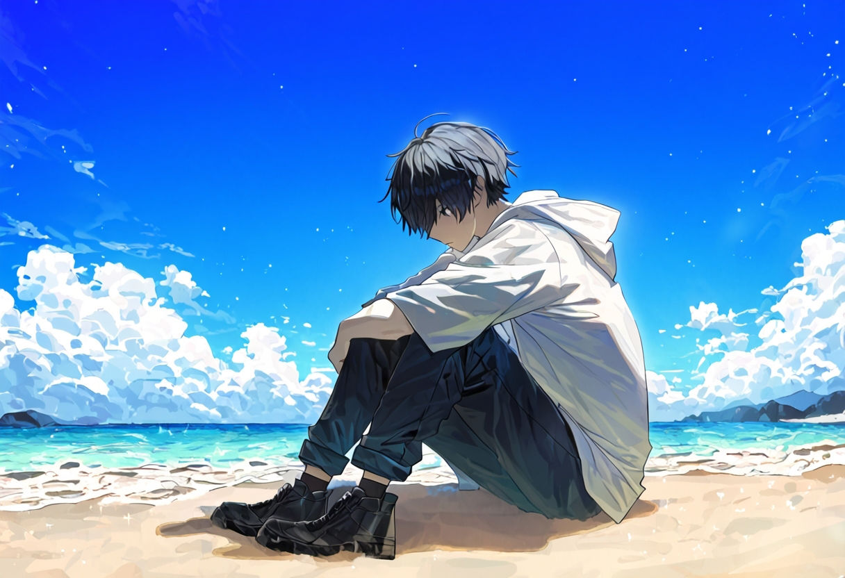 サンプル画像2:Ai image book.20 朽〇ル〇ア 生きる。(智之) [d_445248]