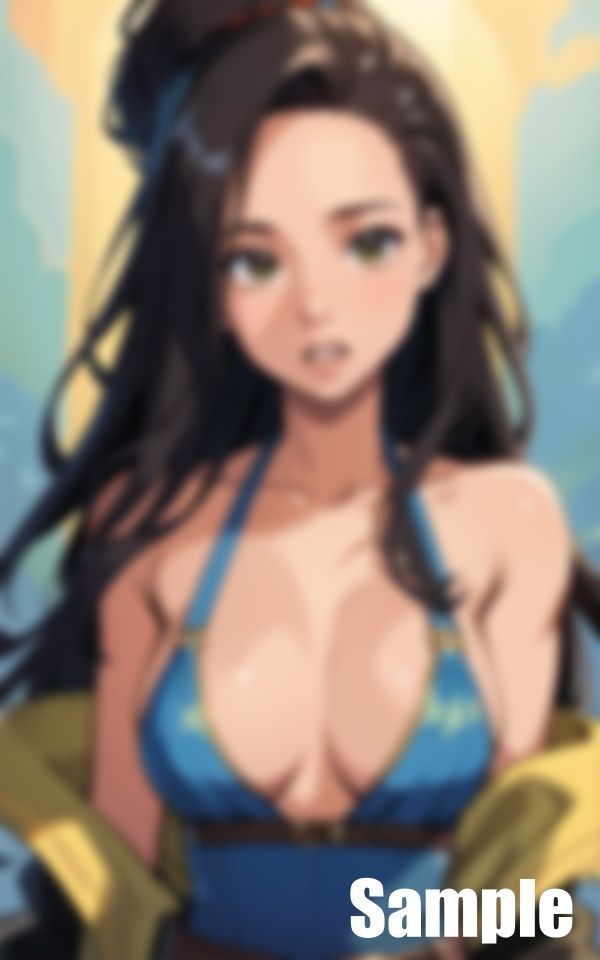 サンプル画像2:アフリカ系日本人(ふきる) [d_445274]