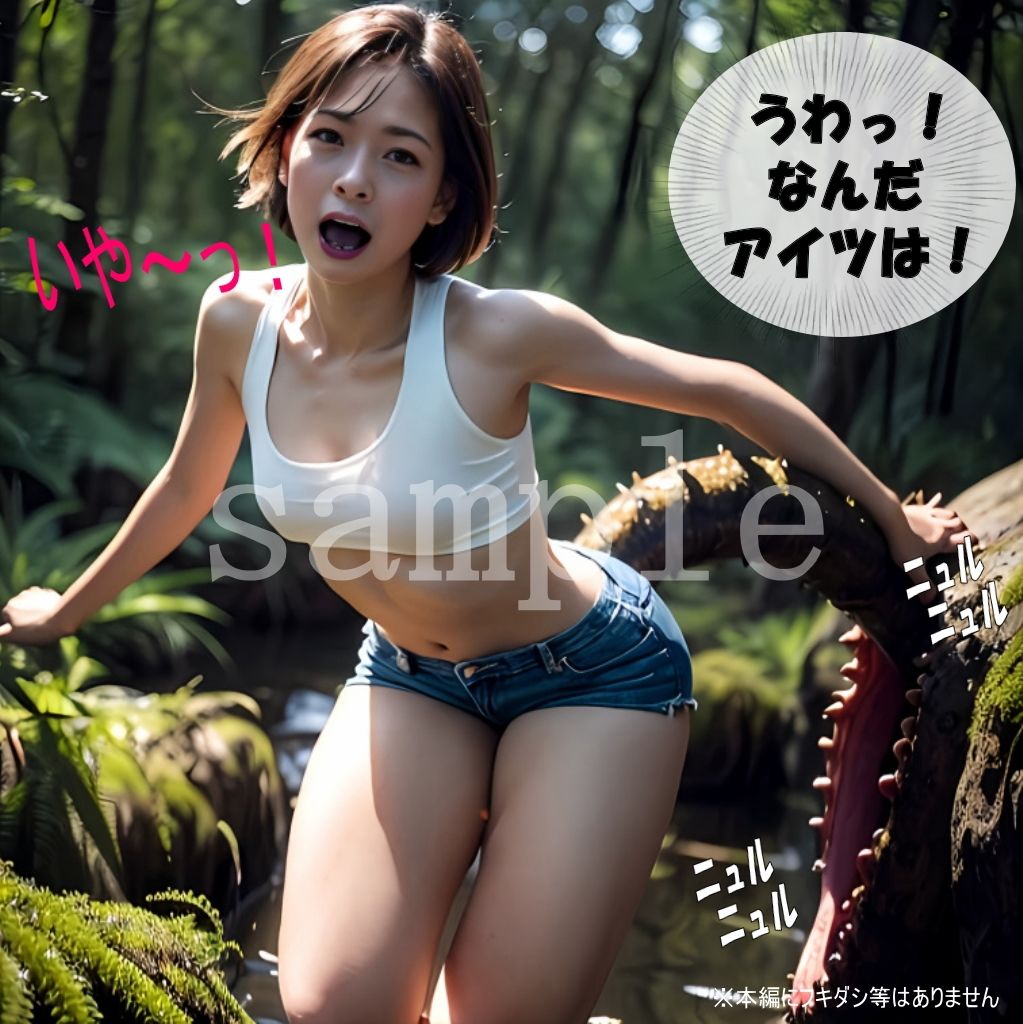 サンプル画像3:Sayaの変態日記/肉食怪物完食編1.5/8(人妻Sayaの変態日記) [d_445351]