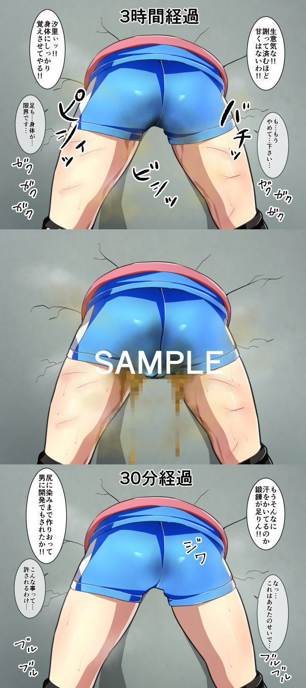 サンプル画像1:女子バレーボーラー壁尻鬼畜調教糞漏らし(メイヘム団) [d_445354]