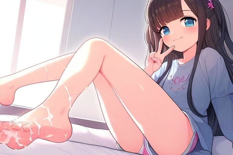 サンプル画像2:高嶺の花の素足〜蔑まれながら足コキ〜(晴耕雨読) [d_445362]