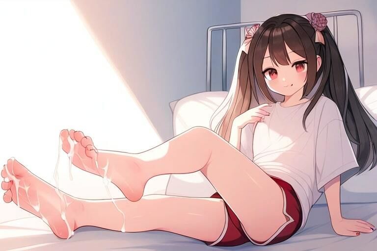 サンプル画像5:高嶺の花の素足〜蔑まれながら足コキ〜(晴耕雨読) [d_445362]