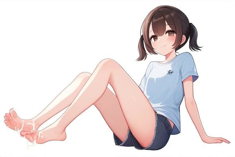 サンプル画像4:純情そうな子ほど意外とエロい〜足コキでいいんですか？挿れてもいいですよ〜(晴耕雨読) [d_445380]