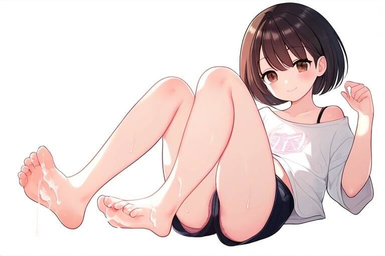 純情そうな子ほど意外とエロい〜足コキでいいんですか?挿れてもいいですよ〜の画像8