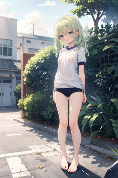 サンプル画像1:体操服ブルマの●●ちゃんに中出し【外出編】(とらいあどら) [d_445397]