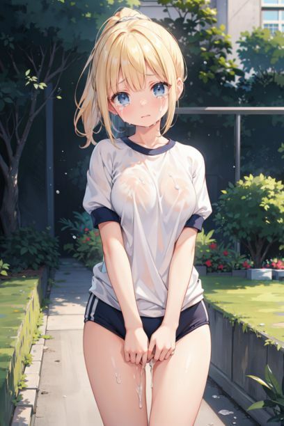 サンプル画像3:体操服ブルマの●●ちゃんに中出し【外出編】(とらいあどら) [d_445397]