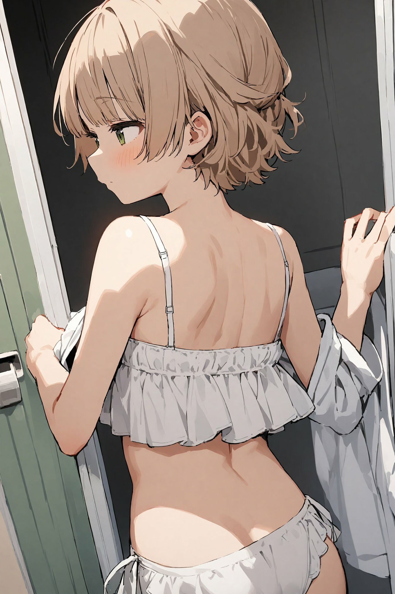 サンプル画像2:着替えをこっそりのぞかれる〜しぐれうい編〜(えるごらぼ) [d_445438]