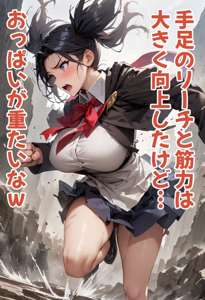 サンプル画像2:武闘家ちゃん 巨乳＋特殊アングル(コーンパン) [d_445459]