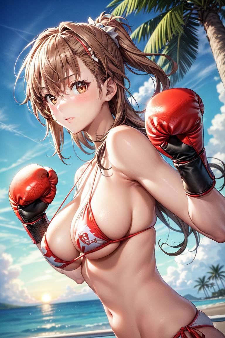 サンプル画像1:とある美琴さんのイラスト集 〜ピンクランジェリー・黒パンスト〜(ラブリーパンチ（パロディ）) [d_445465]