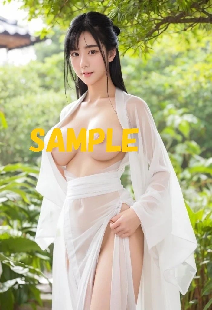 サンプル画像2:シースルー美女大全〜豊乳・巨乳編〜(AI dilettante) [d_445492]