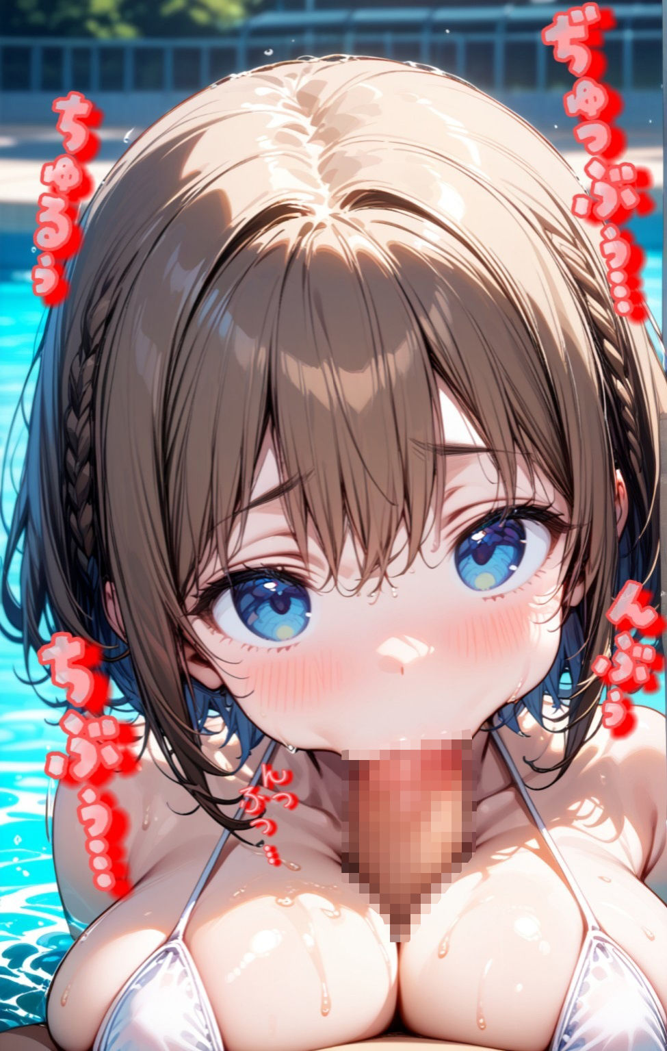 サンプル画像4:あ○ちゃんのたわわプール(Ecam) [d_445495]