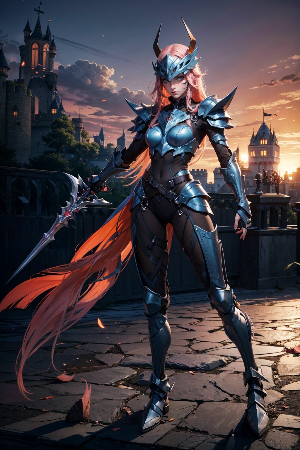 サンプル画像1:戦場を駆ける孤高の竜騎士誰もいない場所を跳びまわり鎧を脱いでコスプレの日々(らいたん) [d_445511]