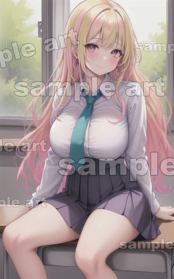 サンプル画像2:巨乳ギャル〜偏差値30のギャルだらけで教師がいじめられる〜(媚薬DNA) [d_445643]