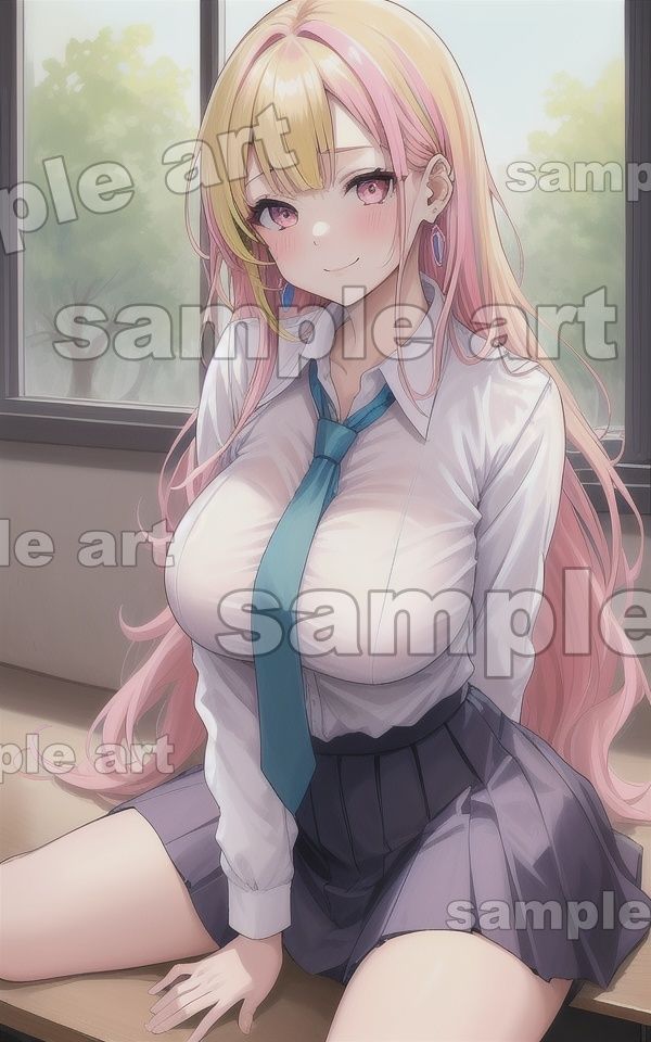 サンプル画像3:巨乳ギャル〜偏差値30のギャルだらけで教師がいじめられる〜(媚薬DNA) [d_445643]