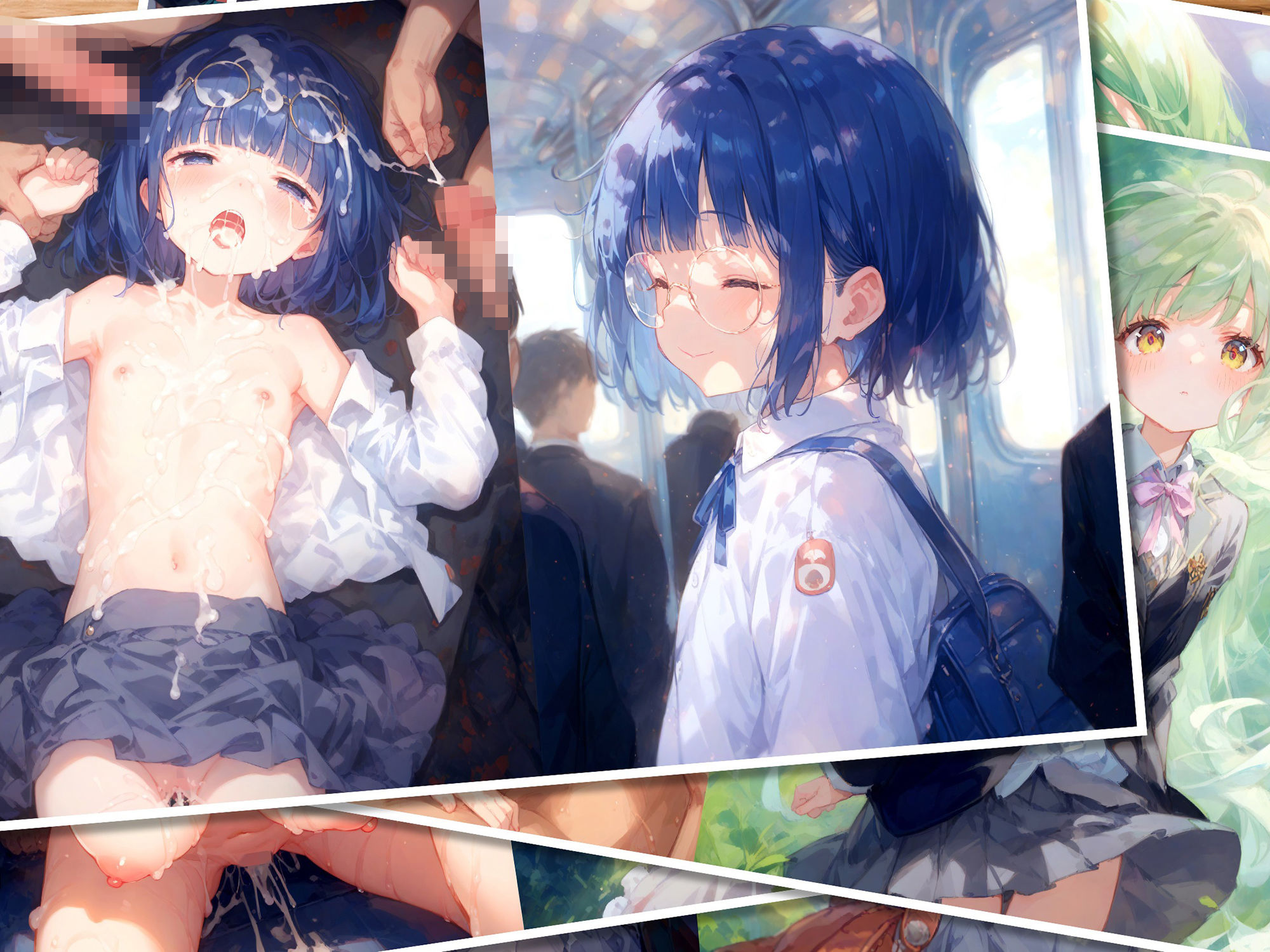 サンプル画像6:即堕2コマ -黄昏の記憶-(黒りんご) [d_445726]