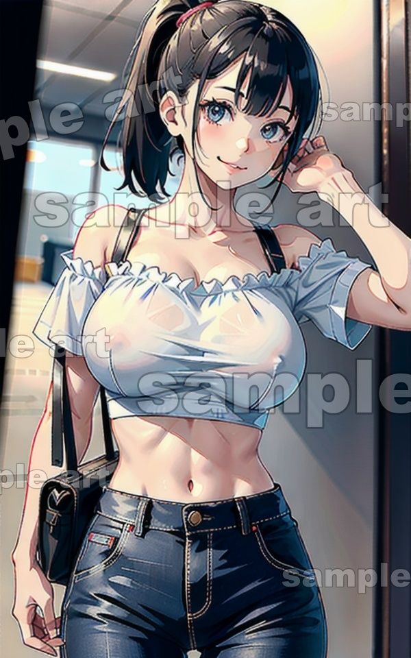 サンプル画像2:親戚の爆乳娘スペシャル！葬式で集まった爆乳ジーンズの近親相姦〜昔にあった時よりも大きくなってた特集〜(オタクな写真館) [d_445739]