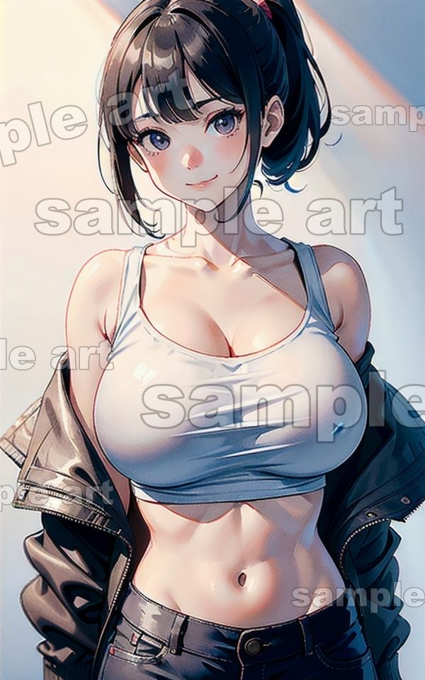 サンプル画像3:親戚の爆乳娘スペシャル！葬式で集まった爆乳ジーンズの近親相姦〜昔にあった時よりも大きくなってた特集〜(オタクな写真館) [d_445739]