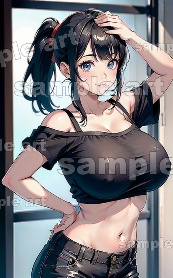 サンプル画像5:親戚の爆乳娘スペシャル！葬式で集まった爆乳ジーンズの近親相姦〜昔にあった時よりも大きくなってた特集〜(オタクな写真館) [d_445739]