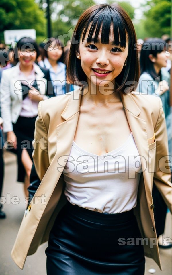 サンプル画像4:OLの露出特集〜新卒採用の担当をしていたら枕営業を仕掛けていた〜破廉恥社員(くぱぁの国王) [d_445748]