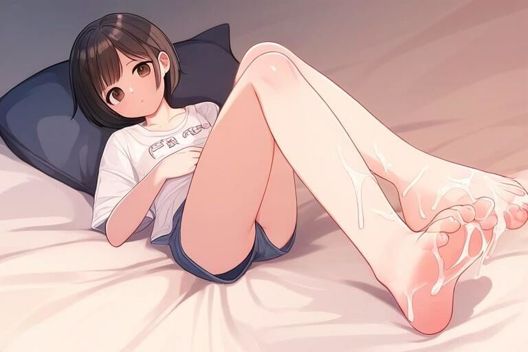 サンプル画像2:ボーっとしてる女の子の足コキ〜お金くれれば何してもいーですけど〜(晴耕雨読) [d_445782]