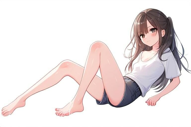 サンプル画像4:ボーっとしてる女の子の足コキ〜お金くれれば何してもいーですけど〜(晴耕雨読) [d_445782]