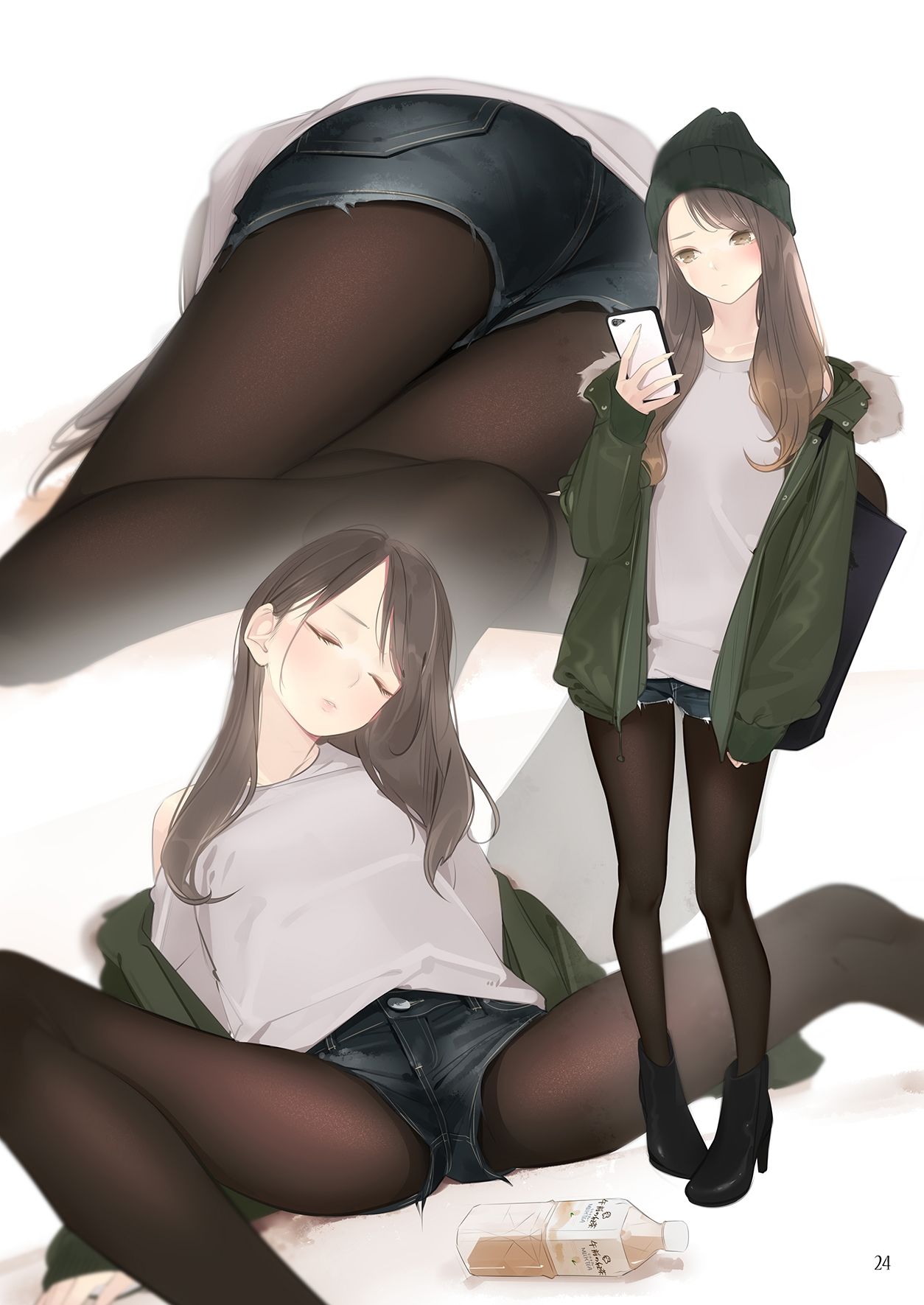 サンプル画像2:Appealingirls04R(ゼログラフィティ) [d_445817]