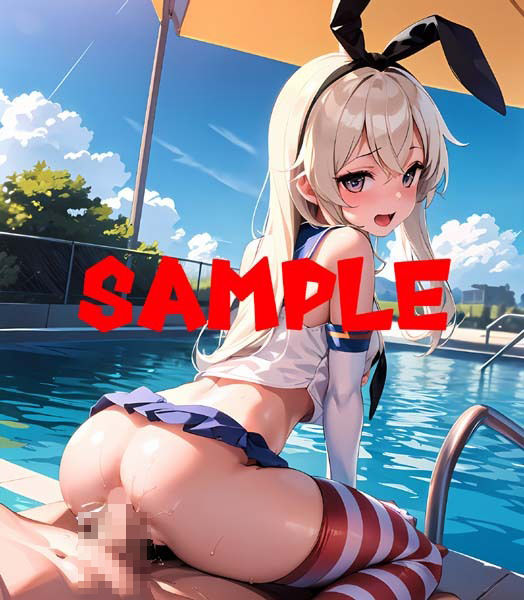 サンプル画像5:島風ちゃんのえっちなCG集(小僧ホーム) [d_445947]