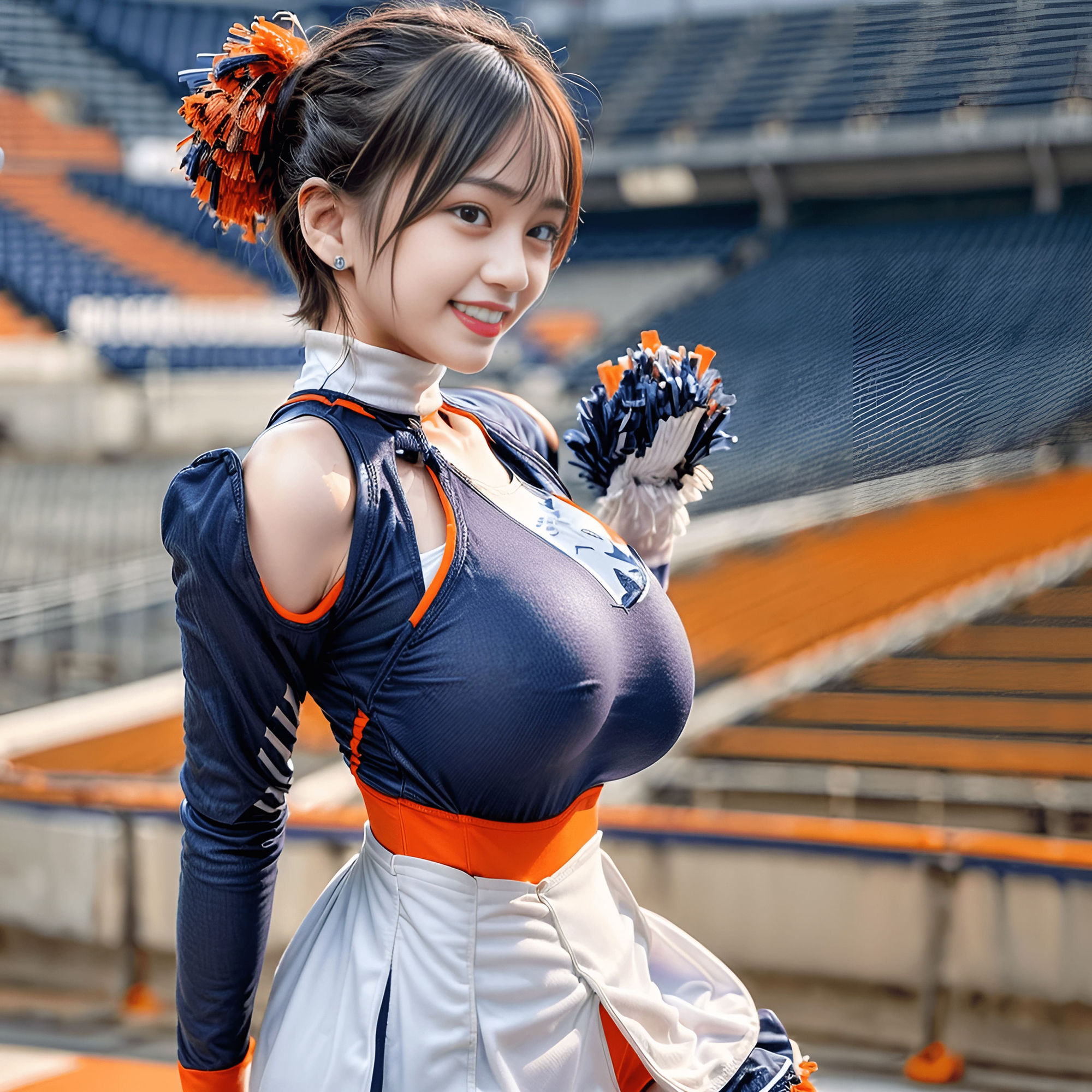 サンプル画像3:JKチアガール(AIぱんだ牧場営業中) [d_445962]