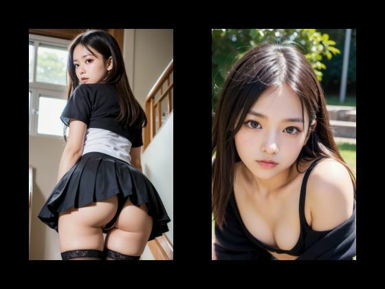 サンプル画像5:チラリズム派？ モロ見え派？(ももいろひめこ) [d_446005]