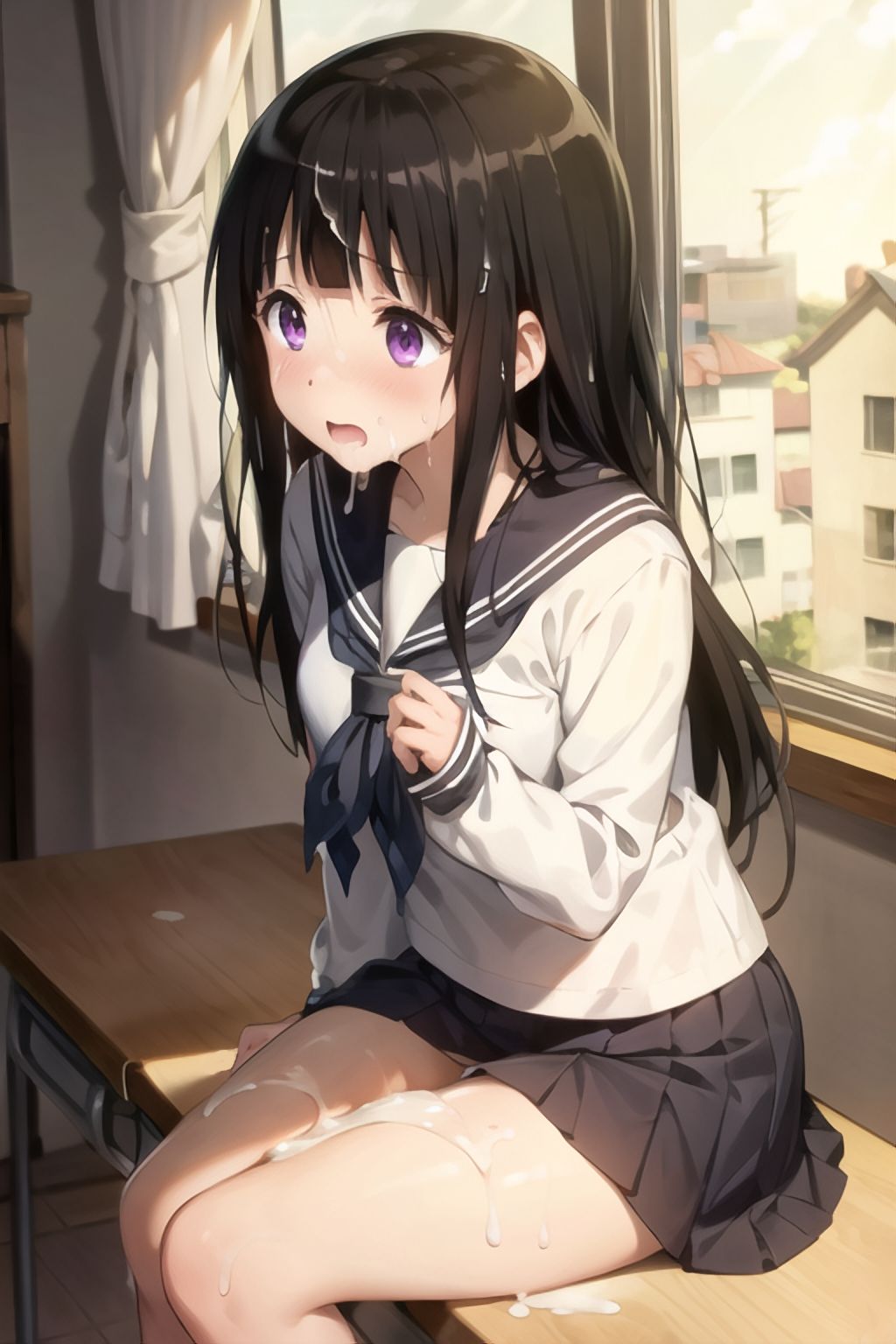 サンプル画像6:あのヒロインを寝取り種付けSEX〜千反〇える編〜(かしんこじ) [d_446091]