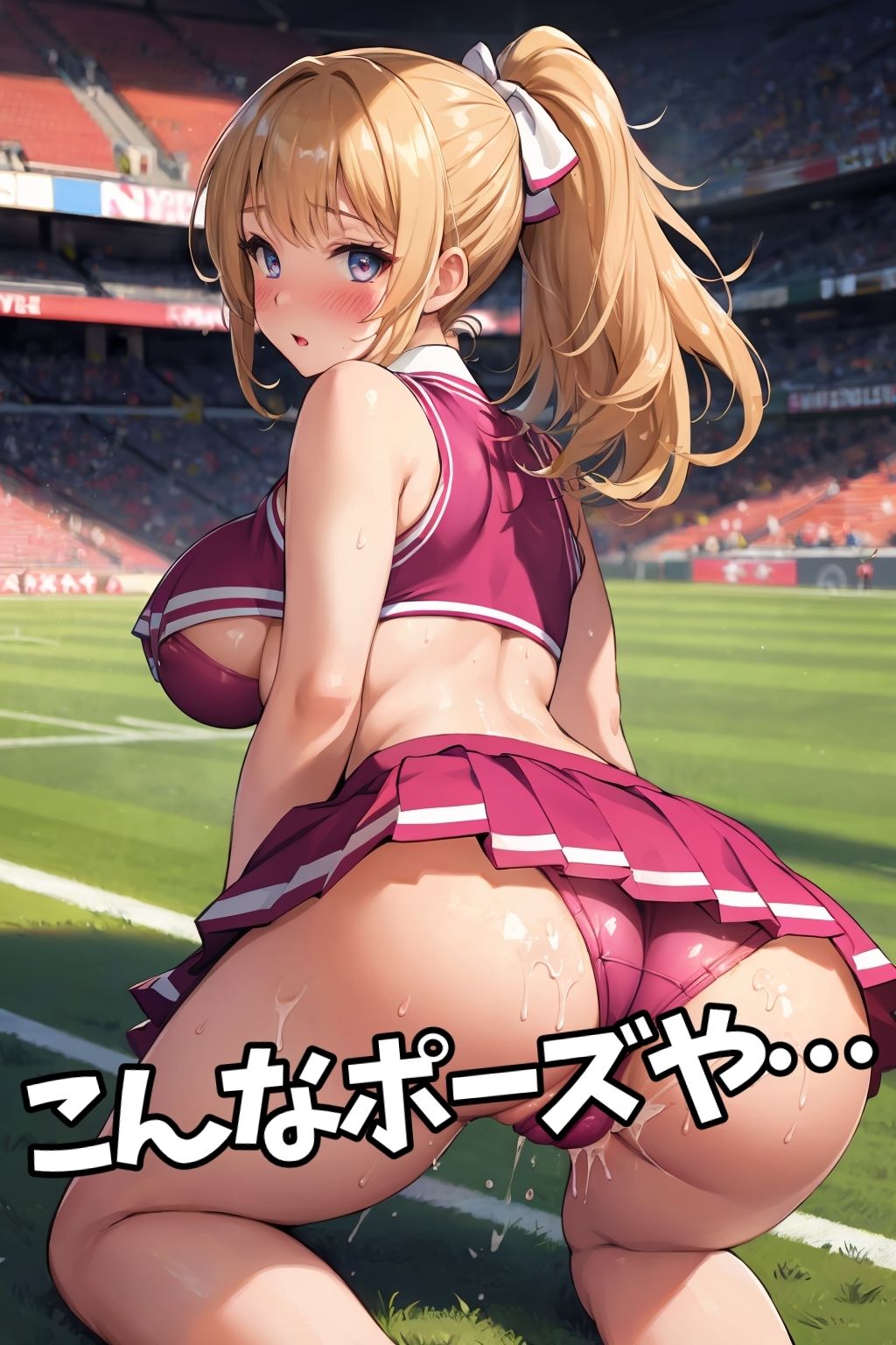 サンプル画像4:えろえろえっちチアガール(えちえちむふふに) [d_446109]