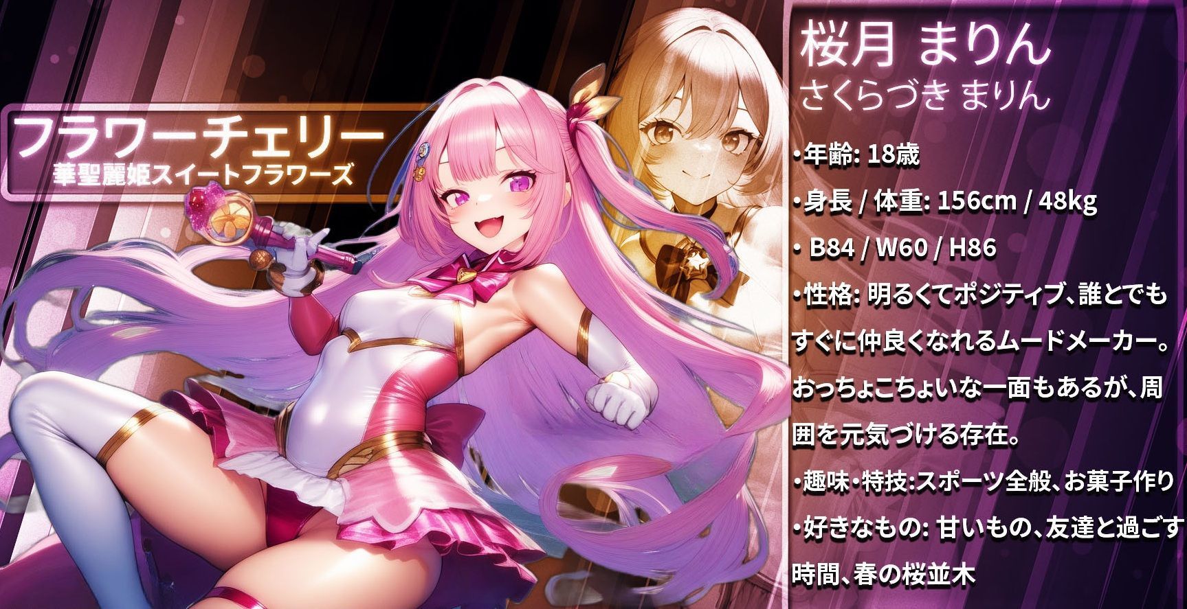 サンプル画像1:華聖麗姫スイートフラワーズ 1 〜淫濁まみれる・堕ちる麗姫〜(NaruMinix) [d_446121]