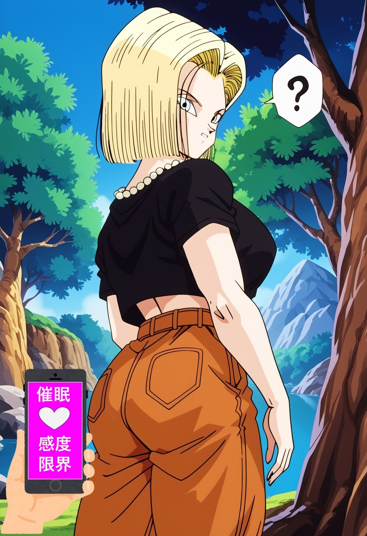 サンプル画像4:ヒロピンAI全集改6_ドラゴンボール_ビーデル・18号・パン(hiropinai_3/5) [d_446143]