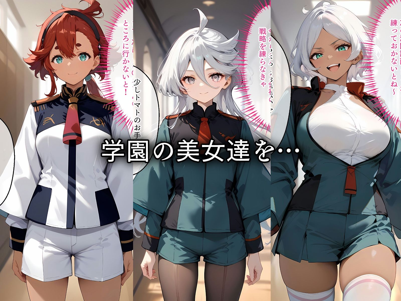 サンプル画像1:寝取られた学園〜催〇アプリで種付け完了(ロムッテロ) [d_446176]