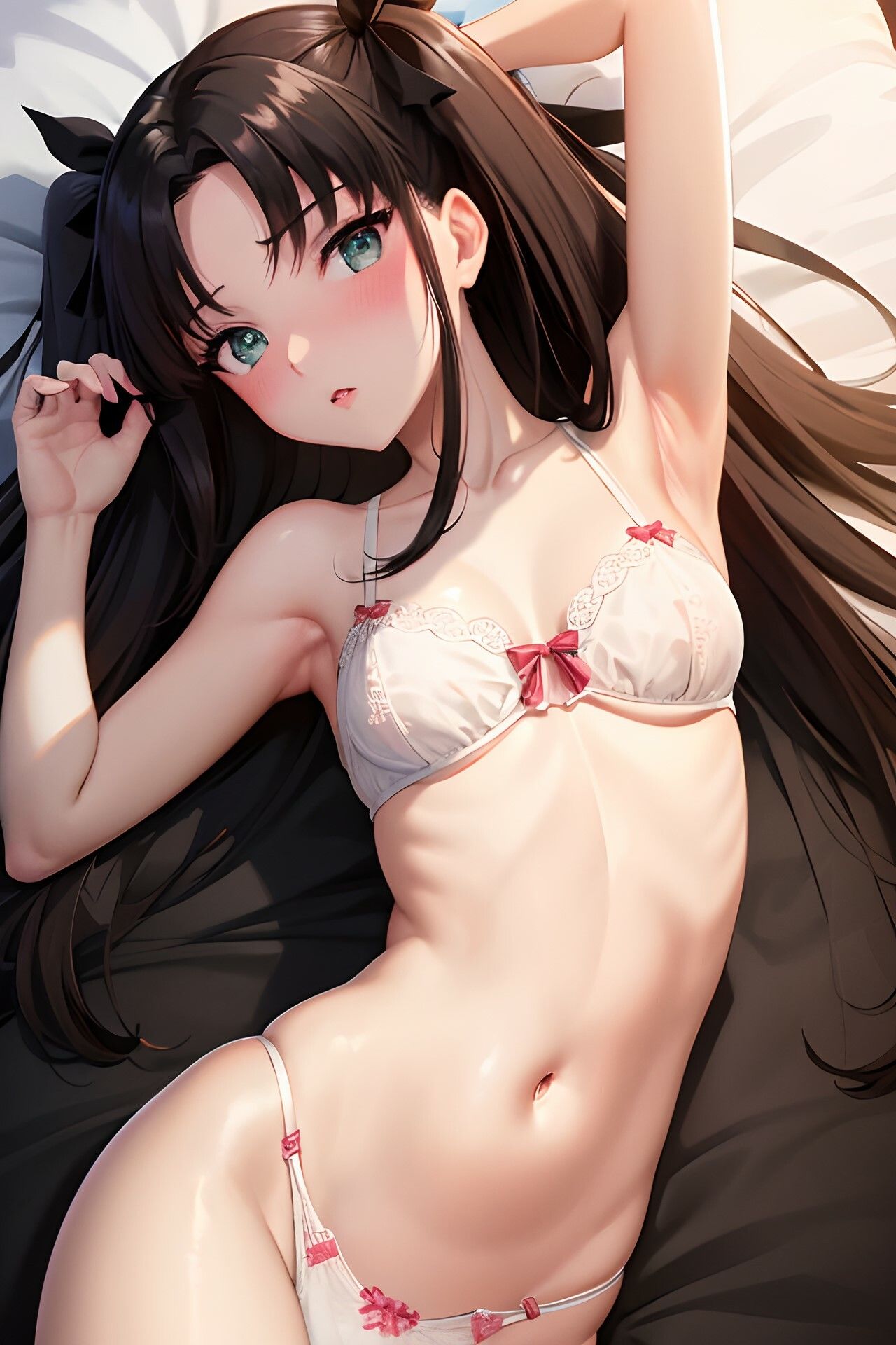 サンプル画像1:遠〇凛 CG集 来るものは拒む、そのくせ入って来たものは逃さない。(ヒロインズVI) [d_446212]