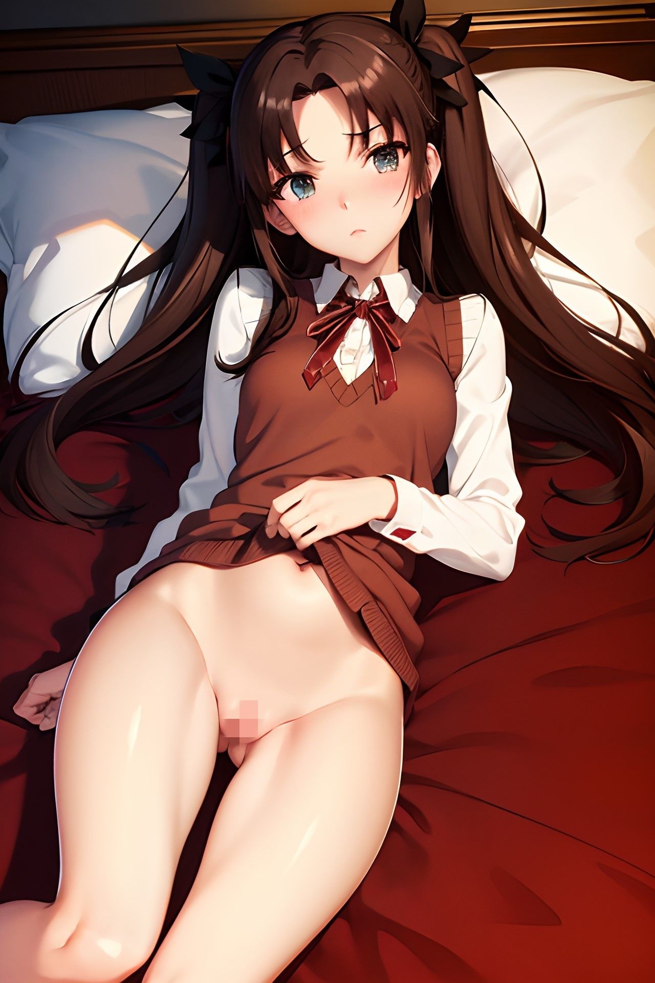 サンプル画像5:遠〇凛 CG集 来るものは拒む、そのくせ入って来たものは逃さない。(ヒロインズVI) [d_446212]