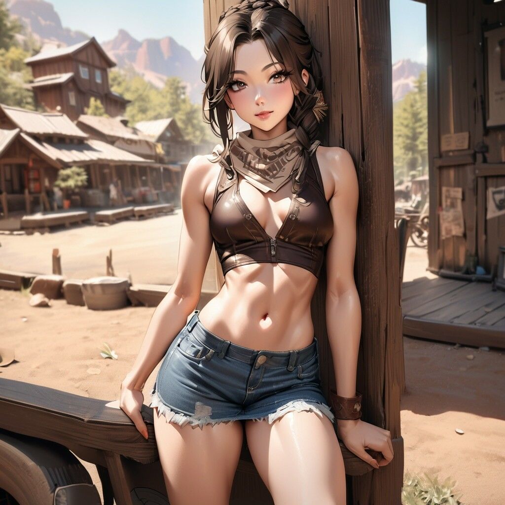 サンプル画像1:BPM【爆裂パンチラ娘】(バスターデュエル) [d_446224]