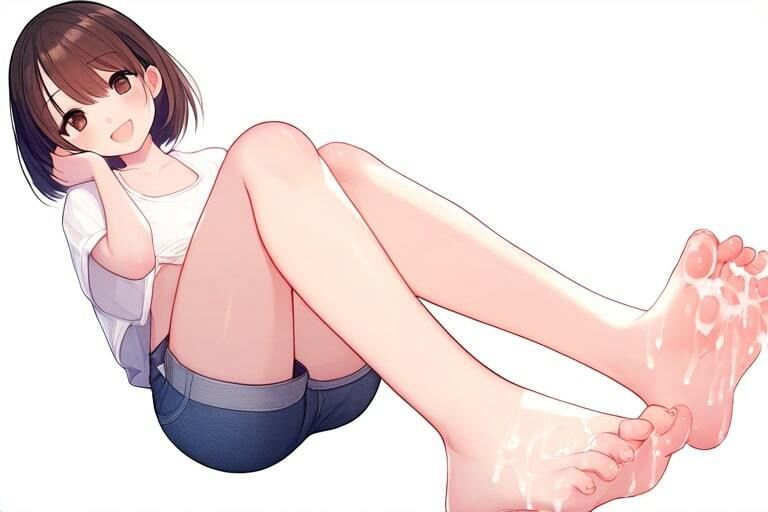 サンプル画像1:ぶりっこ後輩に根こそぎ搾りとられる〜無理やり部屋に連れ込まれて足コキされる〜(晴耕雨読) [d_446250]